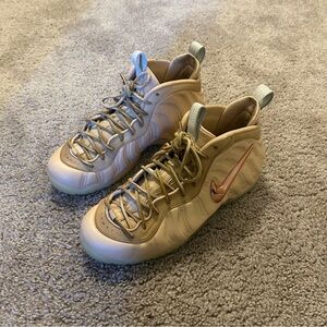 Nike Air Foamposite Pro Premium Vachetta Tan Sneakers Size 9